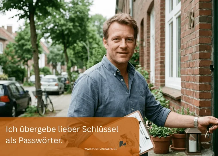 Professionelles Immobilien-Marketing: KI-Motive für Makler und Bauträger von POSTHANDWERK.