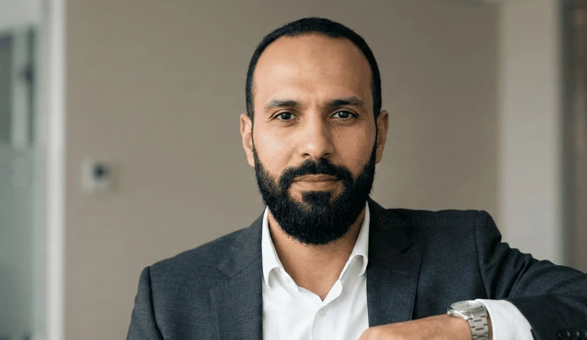 Professioneller KI-Charakter für B2B-Kampagnen, Businessmarketing und Werbung ohne Fotoshooting.