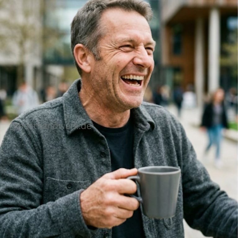 Authentic AI-generated portrait of a happy man, showcasing realistic and professional AI-generated content for businesses.