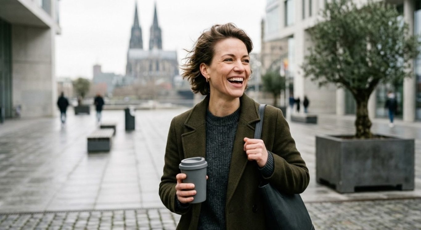 KI-generiertes Lifestyle-Portrait – professionelle Social-Media-Bilder für Ihr Unternehmen.